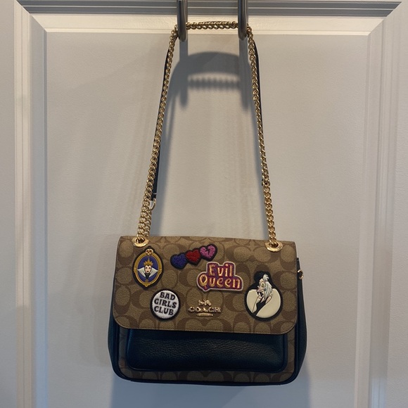 Coach Disney Villians Leather Handbag NWT - Picture 13 of 14